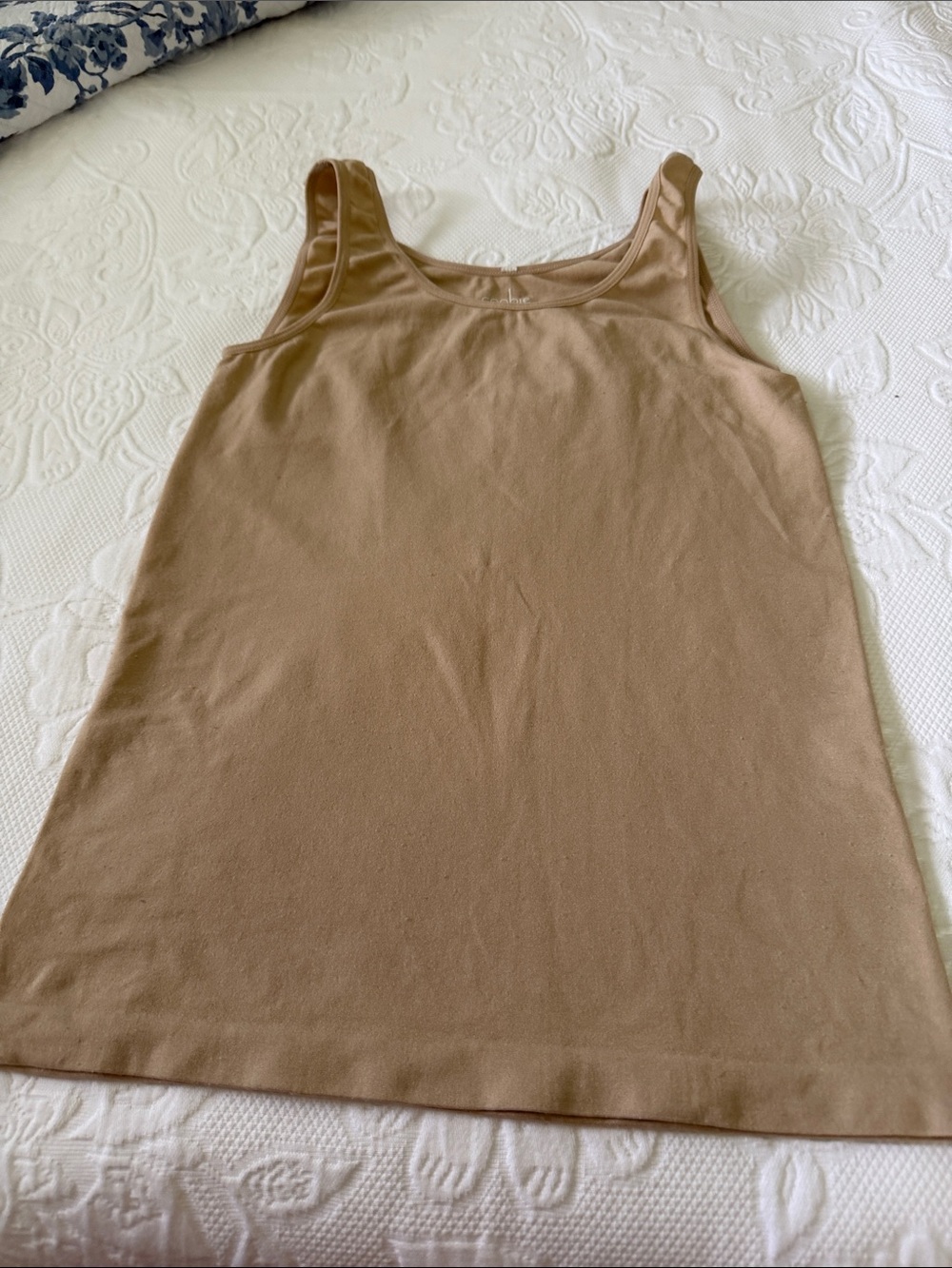 coobie Neutral Taupe Scoop Neck Camisole
